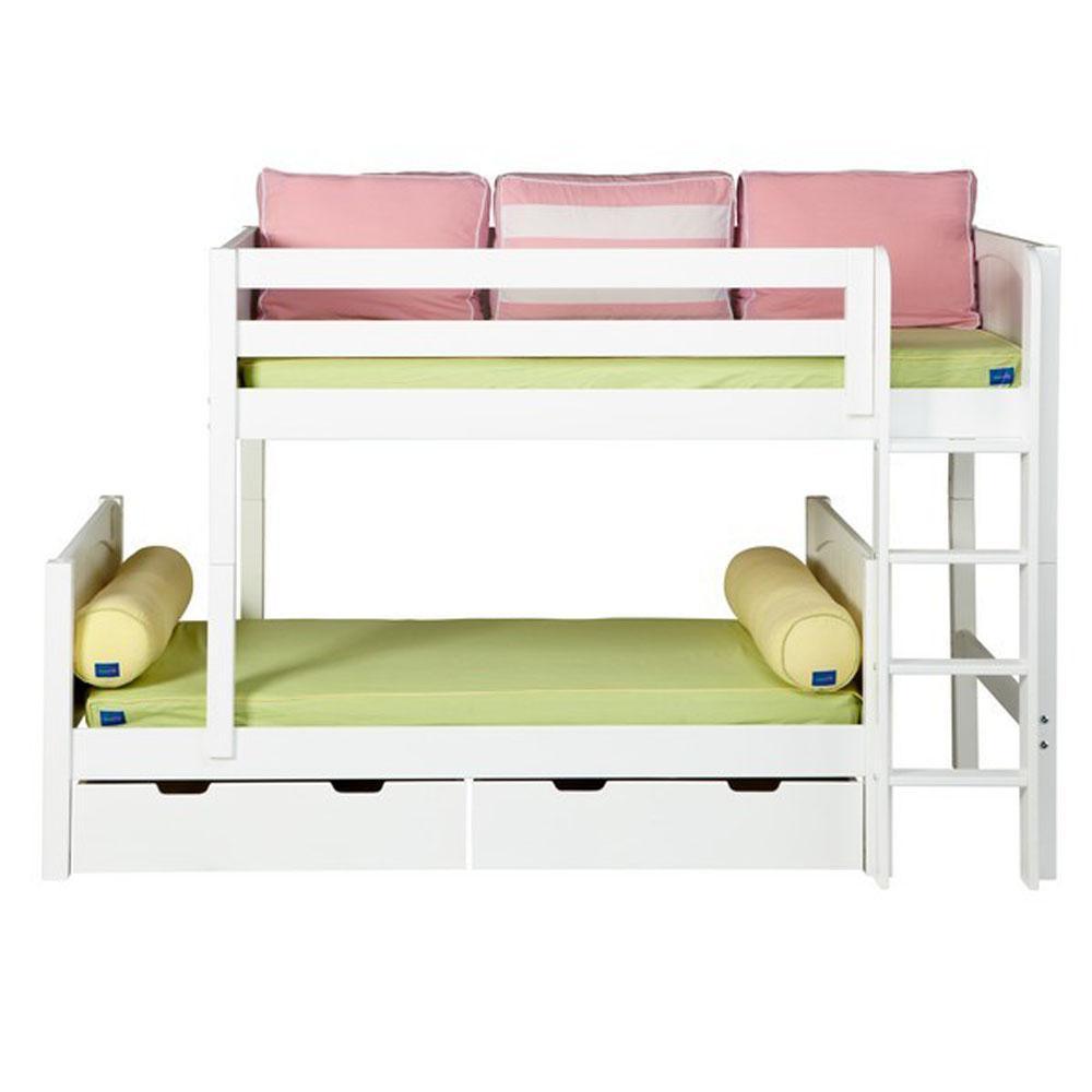 Maxtrix Parallel Bed w Straight Ladder - Kids Haven Maxtrix Parallel Bed w Straight Ladder - Kids Haven