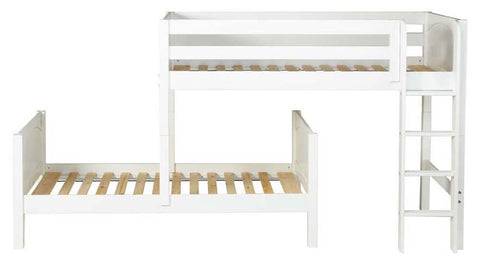 Maxtrix Parallel Bed w Straight Ladder - Kids Haven Maxtrix Parallel Bed w Straight Ladder - Kids Haven