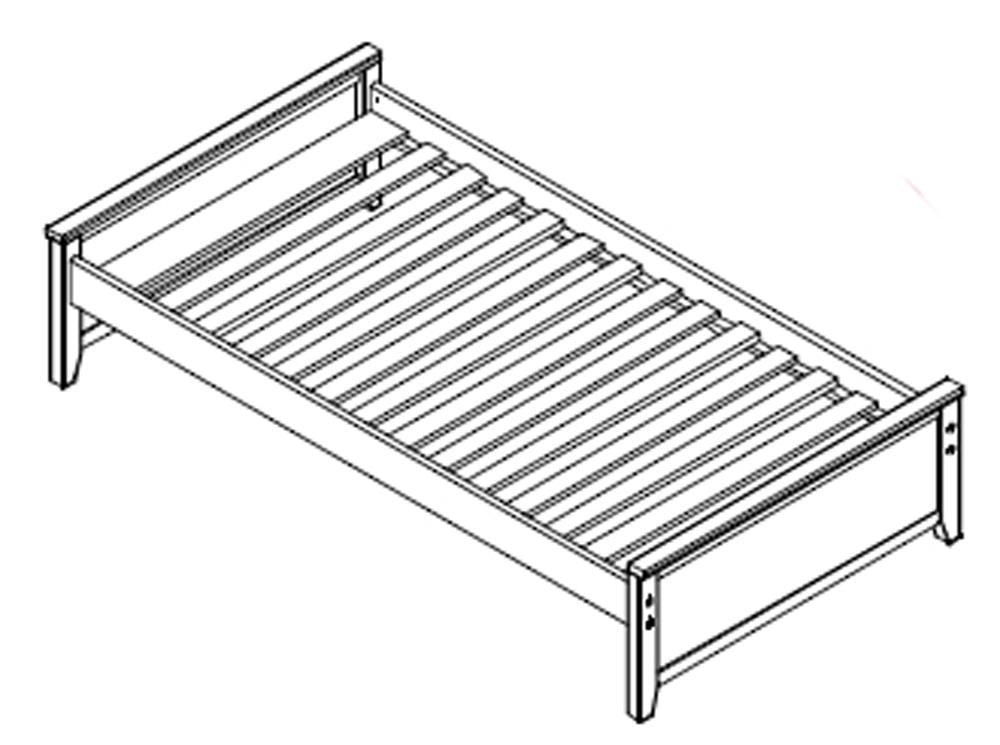 Maxtrix Platform Bed (with Pullout options) - Kids Haven Maxtrix Platform Bed (with Pullout options) - Kids Haven