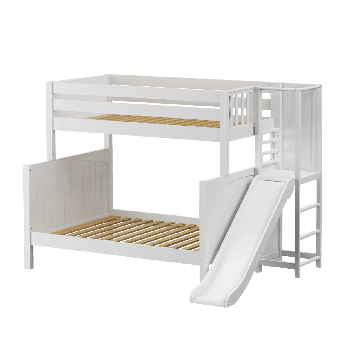 Maxtrix S-Queen Bunk Bed (Choose Height, Ladder, Slide) - Kids Haven