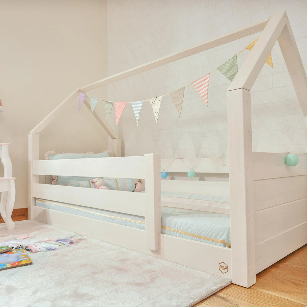 ModBed Floor Bed with Roof (Single or SS)