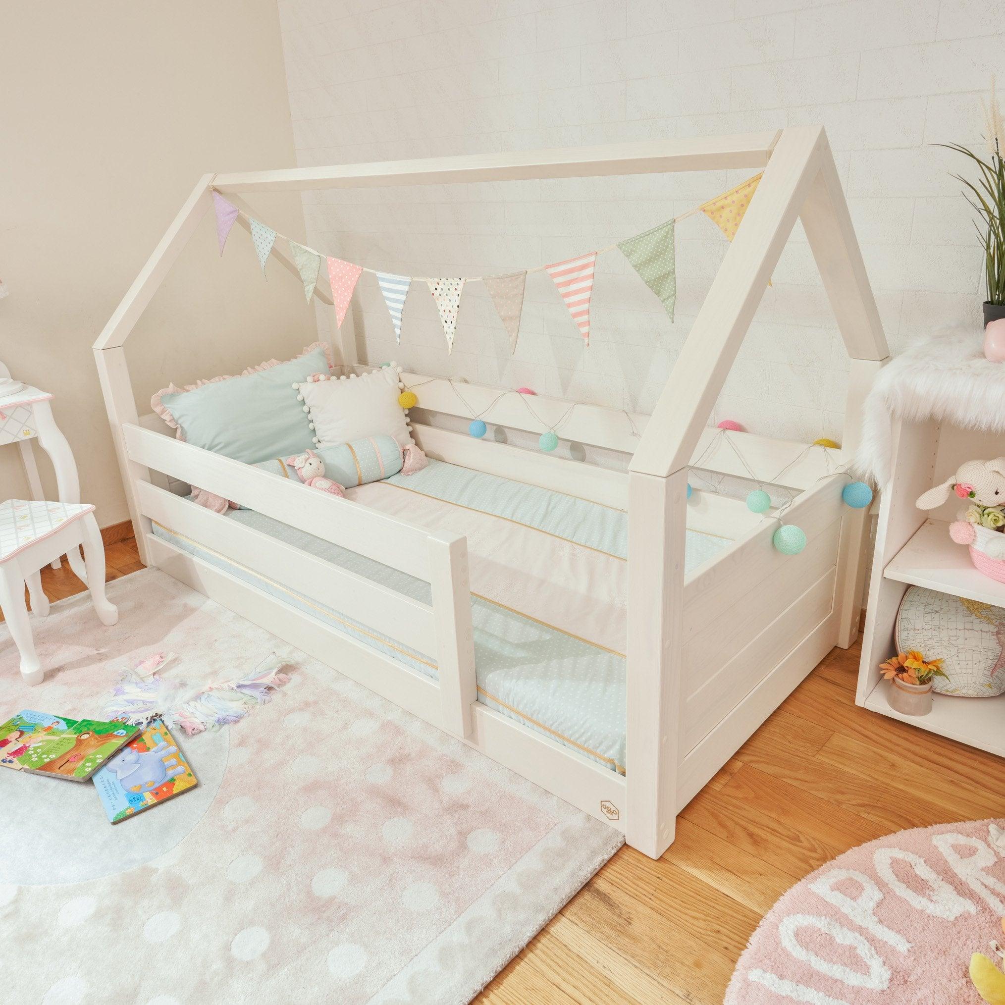 ModBed Floor Bed with Roof (Single or SS) - Kids Haven ModBed Floor Bed with Roof (Single or SS) - Kids Haven