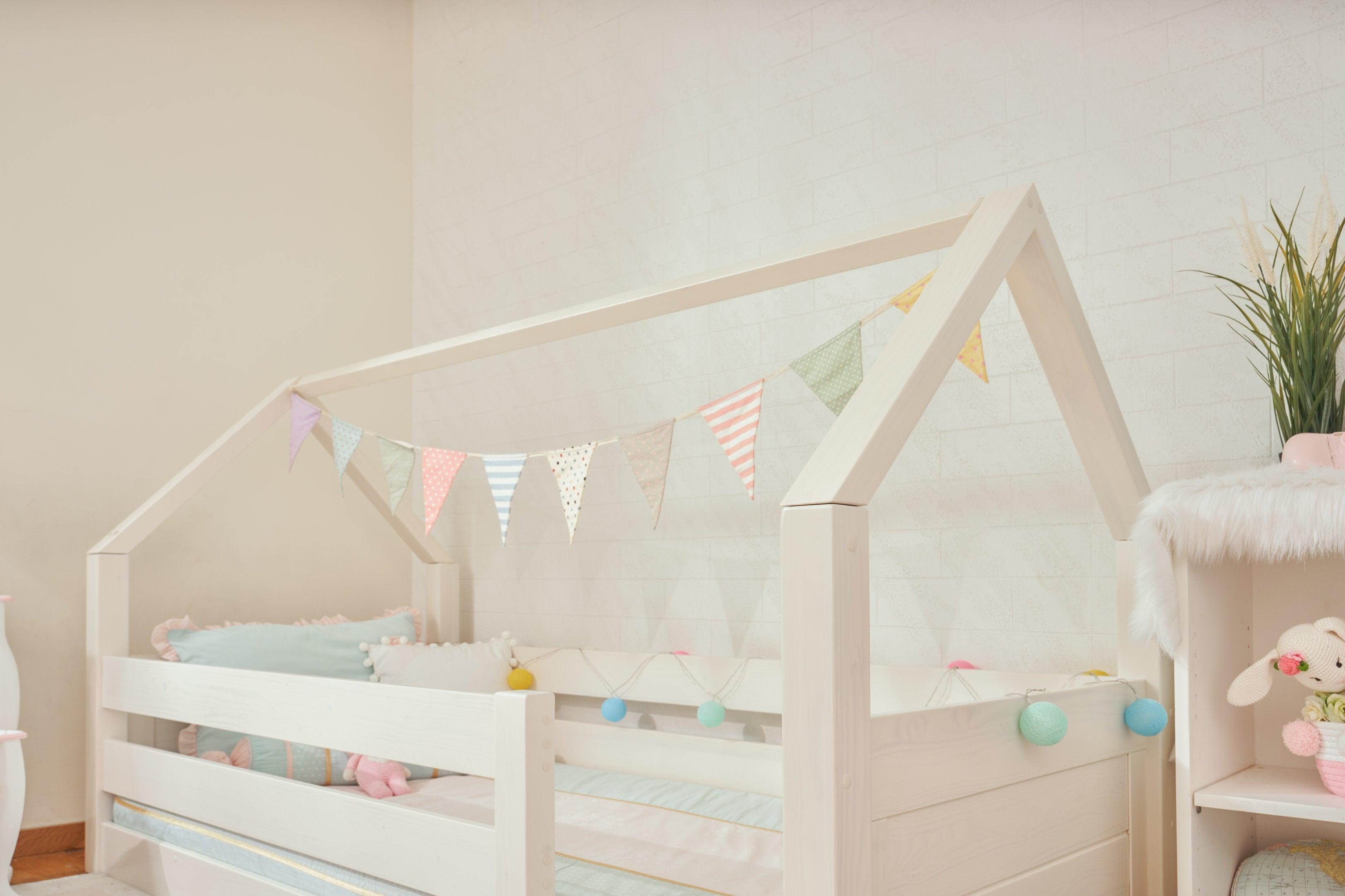 ModBed Floor Bed with Roof (Single or SS) - Kids Haven ModBed Floor Bed with Roof (Single or SS) - Kids Haven