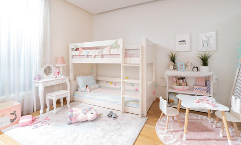 ModBed Floor Bunk Bed (with roof options - Single or SS) - Kids Haven ModBed Floor Bunk Bed (with roof options - Single or SS) - Kids Haven