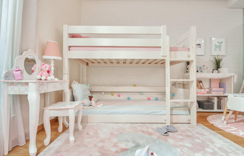 ModBed Floor Bunk Bed (with roof options - Single or SS) - Kids Haven