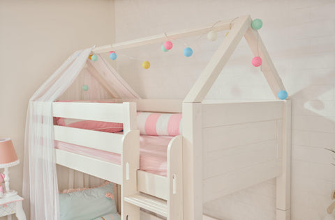 ModBed Floor Bunk Bed (with roof options - Single or SS) - Kids Haven ModBed Floor Bunk Bed (with roof options - Single or SS) - Kids Haven