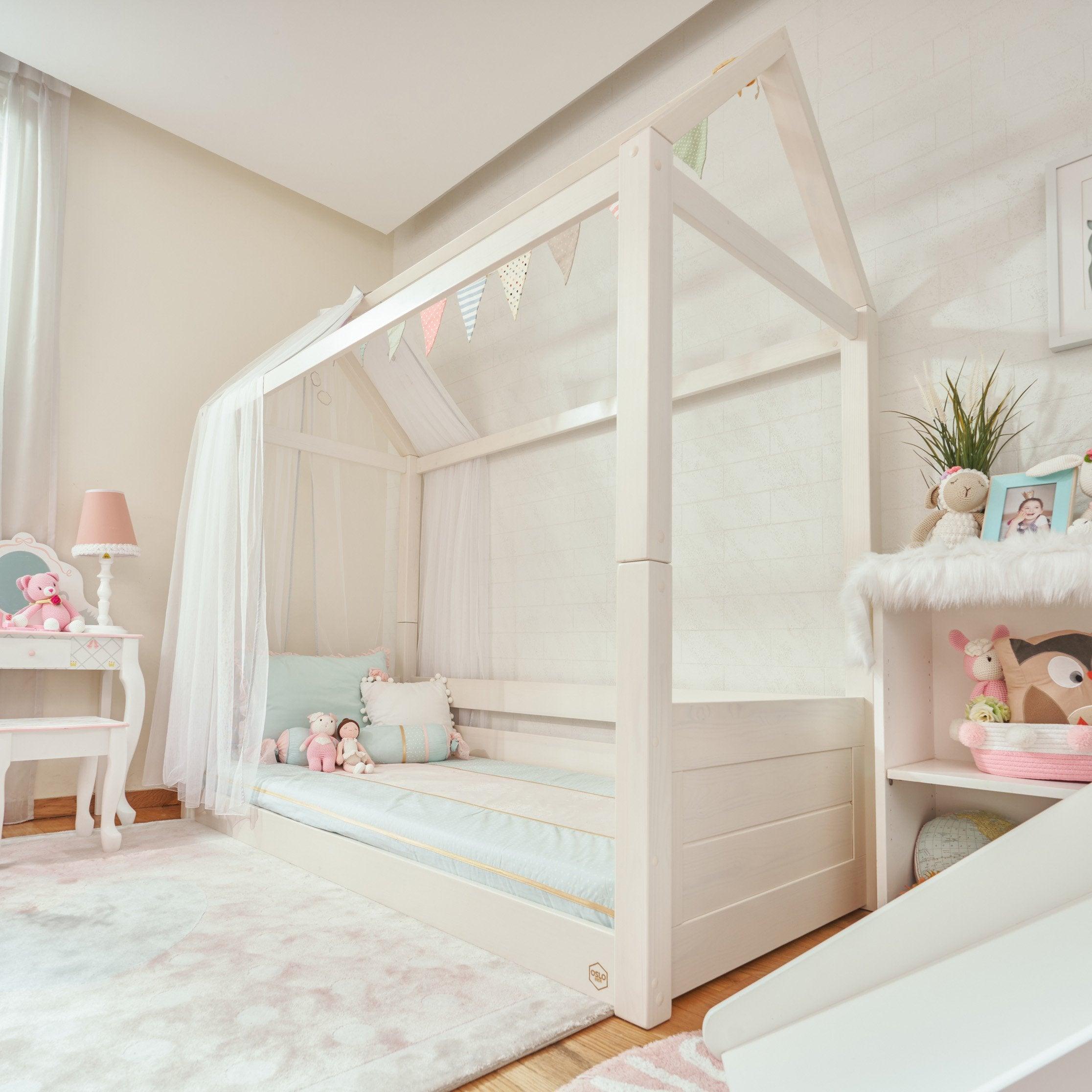 ModBed Floor House Bed (Single or SS) - Kids Haven ModBed Floor House Bed (Single or SS) - Kids Haven