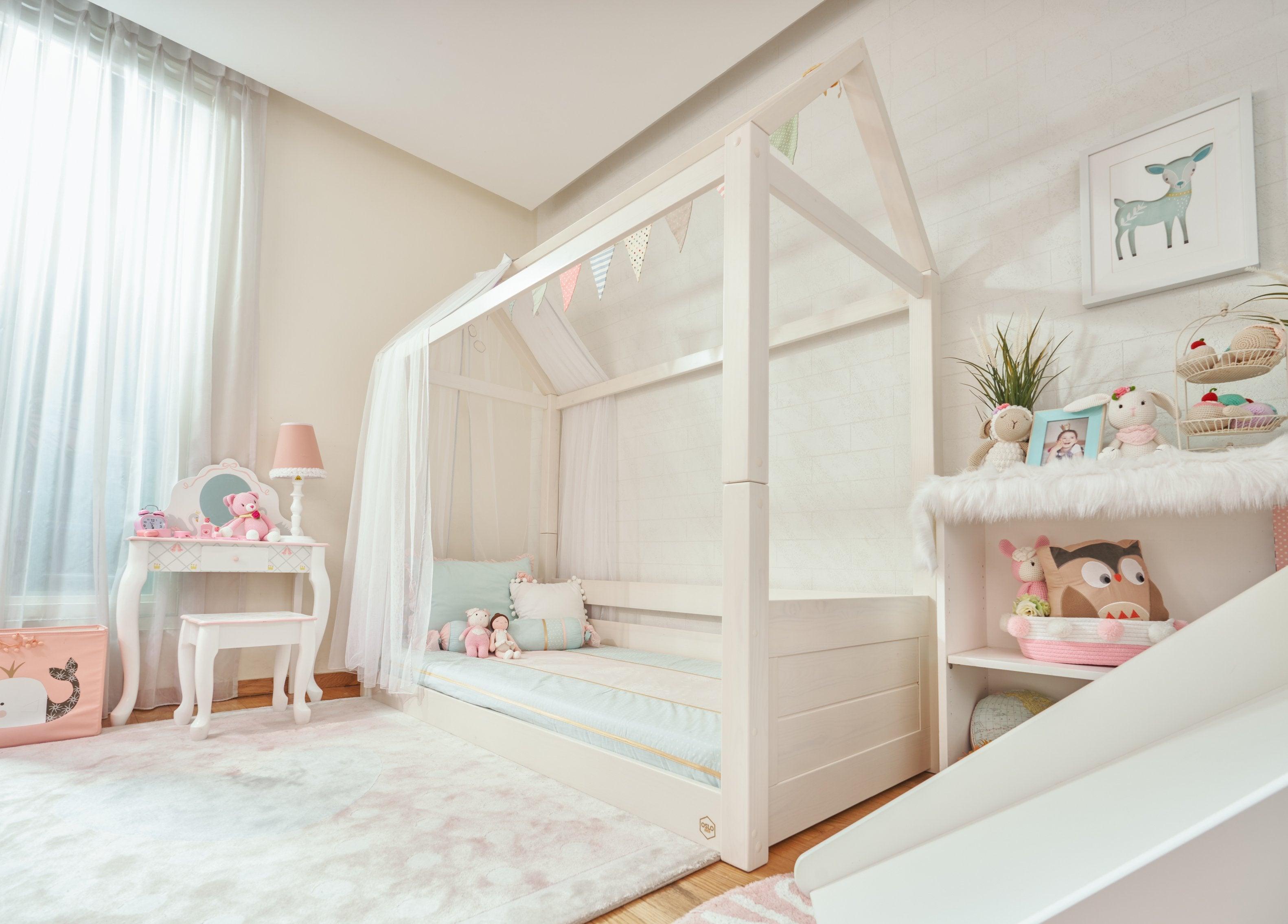 ModBed Floor House Bed (Single or SS) - Kids Haven ModBed Floor House Bed (Single or SS) - Kids Haven