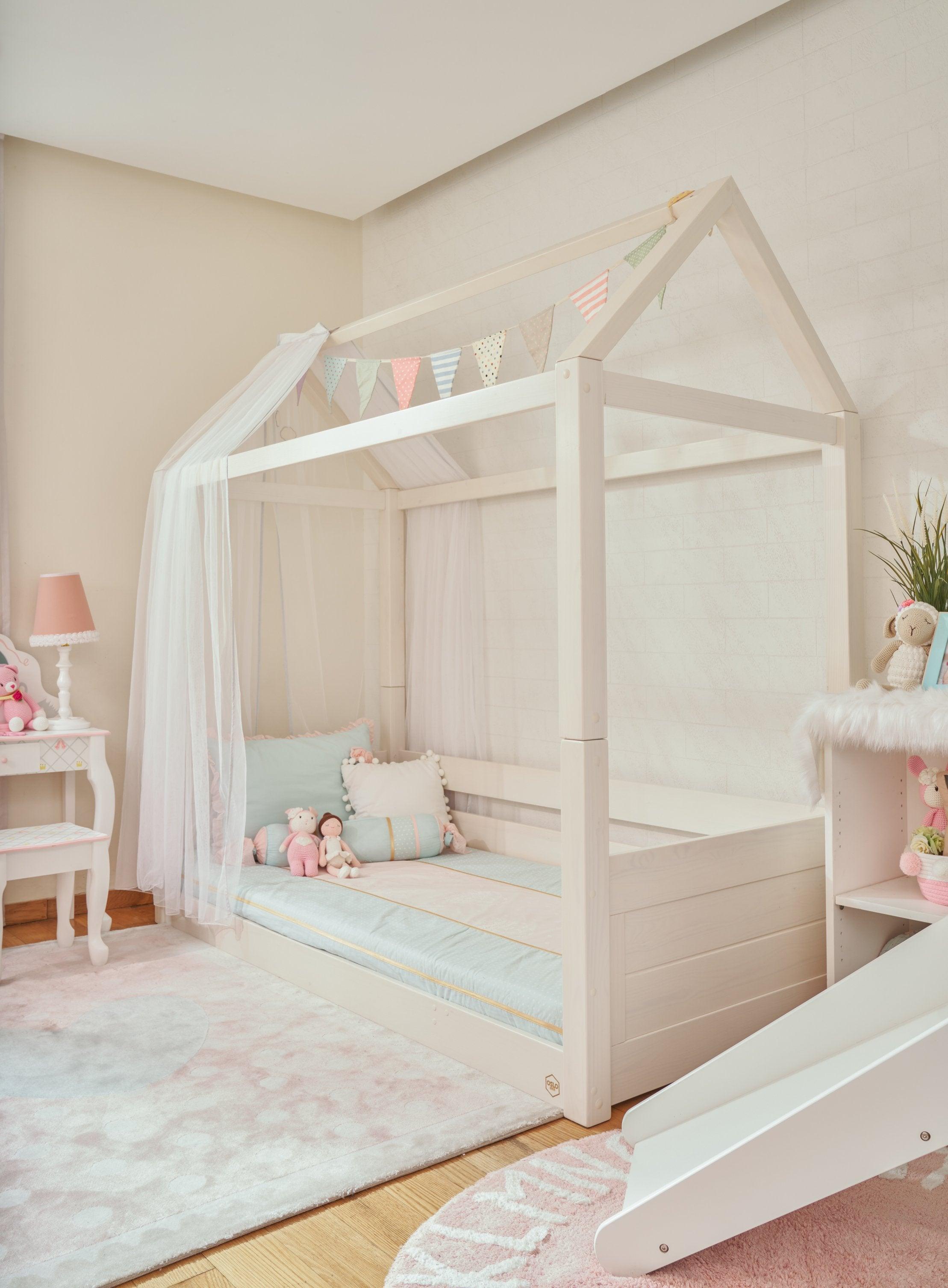 ModBed Floor House Bed (Single or SS) - Kids Haven ModBed Floor House Bed (Single or SS) - Kids Haven
