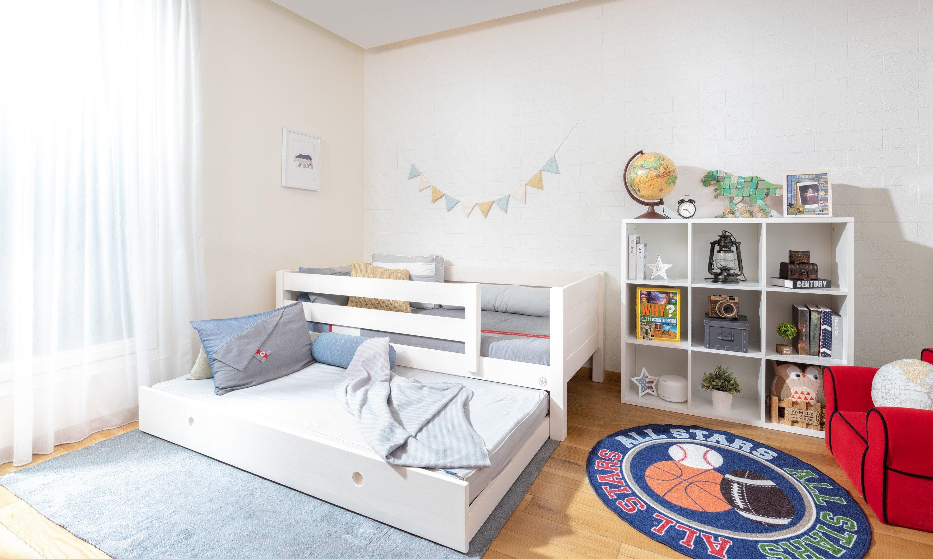 ModBed Low Bed with Pullout (Single or SS) - Kids Haven ModBed Low Bed with Pullout (Single or SS) - Kids Haven