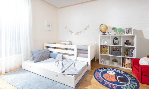 ModBed Low Bed with Pullout (Single or SS) - Kids Haven ModBed Low Bed with Pullout (Single or SS) - Kids Haven