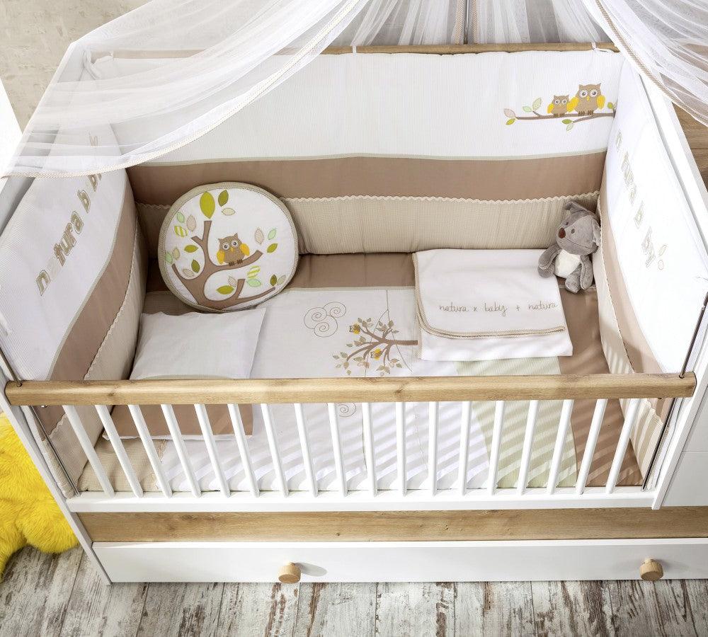 Cilek Natura Baby Bedding Set (80X130 Cm or 75X115 Cm) - Kids Haven Cilek Natura Baby Bedding Set (80X130 Cm or 75X115 Cm) - Kids Haven