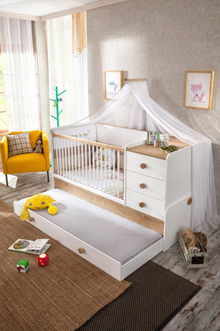 Cilek Natura Baby Bedding Set (80X130 Cm or 75X115 Cm) - Kids Haven Cilek Natura Baby Bedding Set (80X130 Cm or 75X115 Cm) - Kids Haven