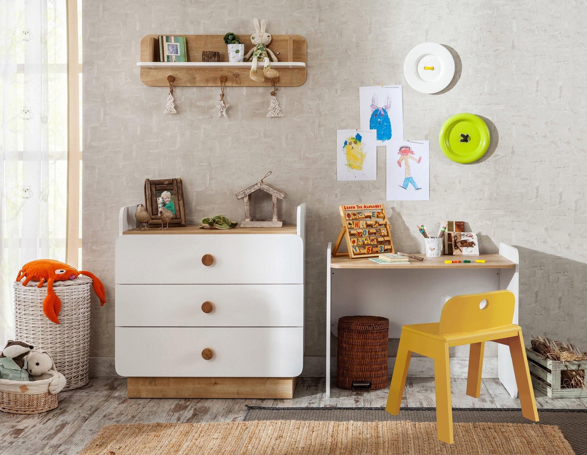 Cilek Natura Baby Dresser With Desk - Kids Haven Cilek Natura Baby Dresser With Desk - Kids Haven
