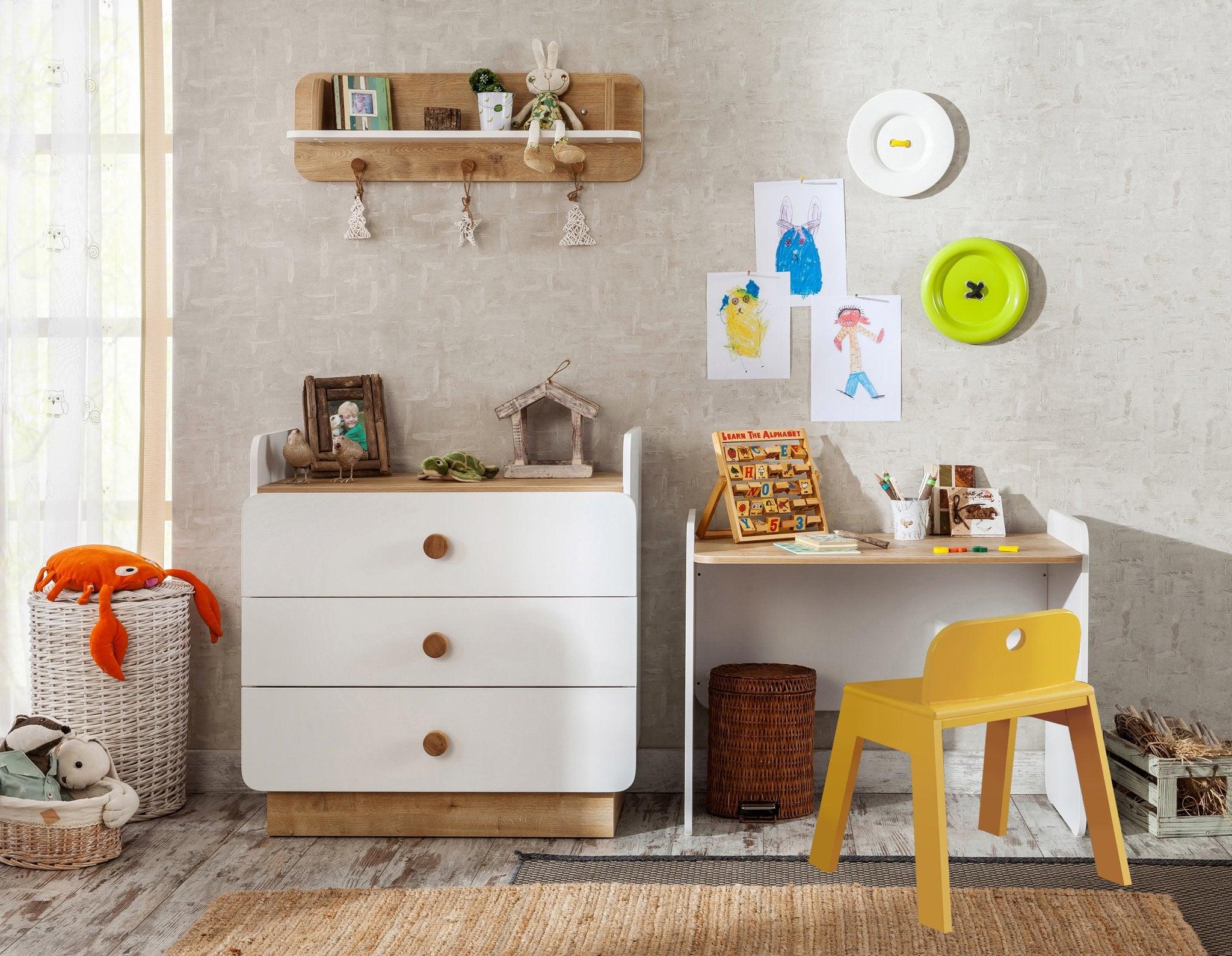 Cilek Natura Baby Dresser With Desk - Kids Haven