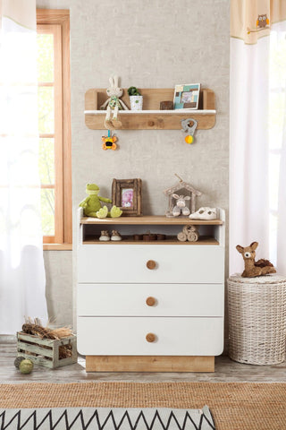 Cilek Natura Baby Dresser With Desk - Kids Haven Cilek Natura Baby Dresser With Desk - Kids Haven