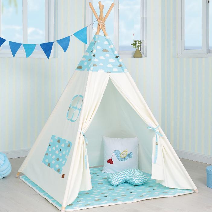 PETIT Blue Dream Clouds Teepee PETIT Blue Dream Clouds Teepee