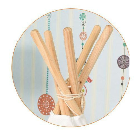 PETIT Bold Pink & White Teepee with Light (mat sold separately) - Kids Haven PETIT Bold Pink & White Teepee with Light (mat sold separately) - Kids Haven