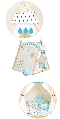PETIT Little Forest Teepee Camper Only (mat sold separately) - Kids Haven PETIT Little Forest Teepee Camper Only (mat sold separately) - Kids Haven