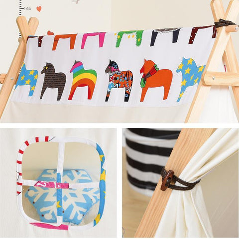 PETIT Little Unicorn Teepee Camper Only (mat sold separately) - Kids Haven PETIT Little Unicorn Teepee Camper Only (mat sold separately) - Kids Haven