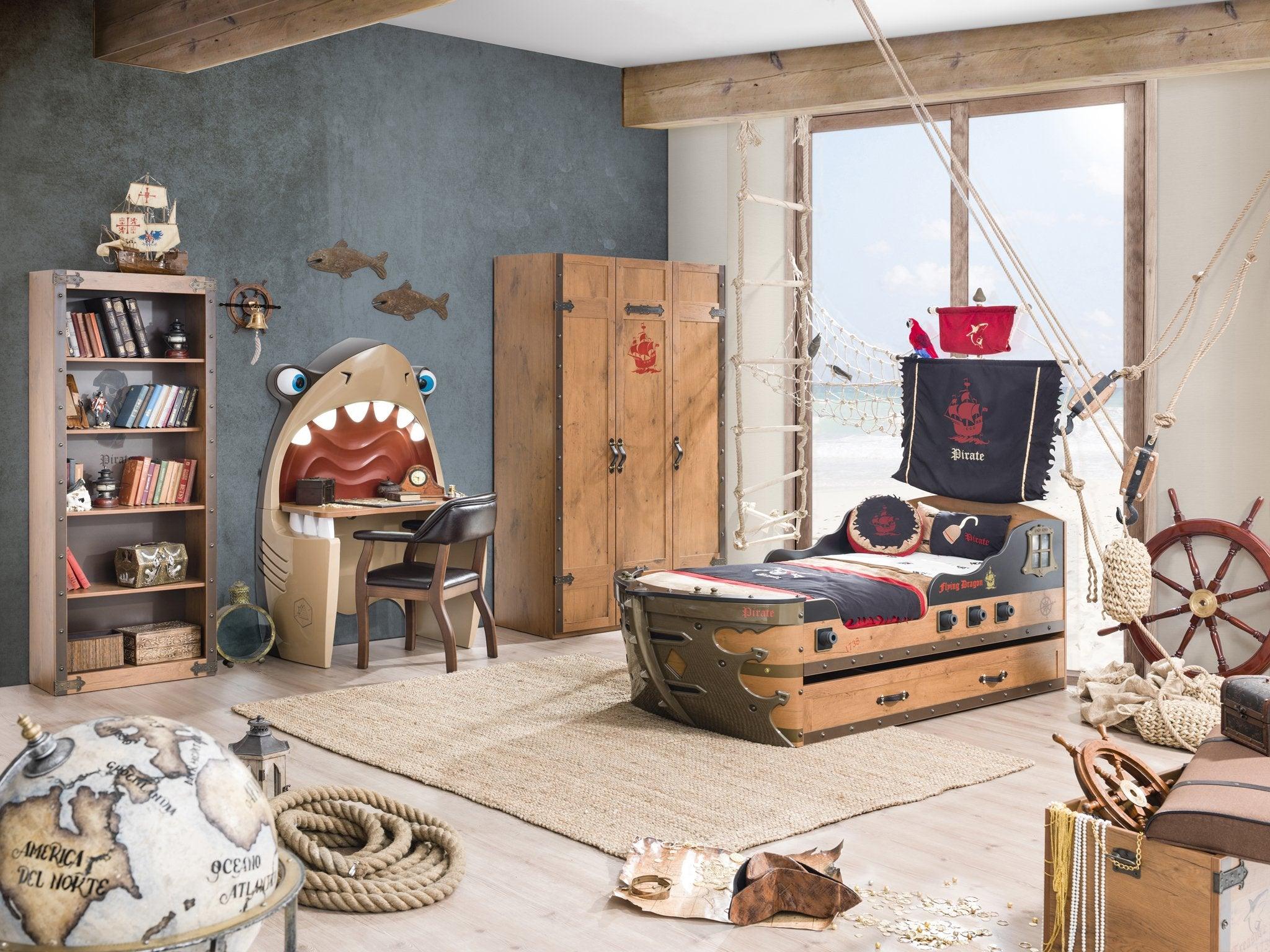 Cilek Pirate Shark Study Desk - Kids Haven Cilek Pirate Shark Study Desk - Kids Haven