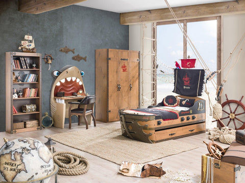 Cilek Pirate Shark Study Desk - Kids Haven Cilek Pirate Shark Study Desk - Kids Haven