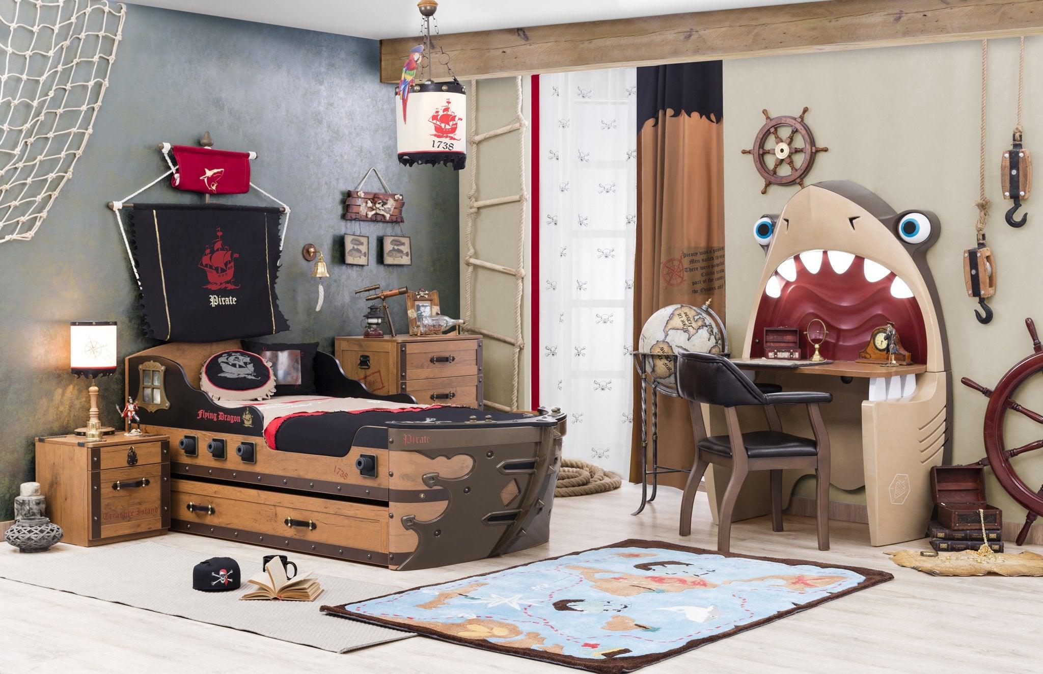 Cilek Pirate Shark Study Desk - Kids Haven Cilek Pirate Shark Study Desk - Kids Haven