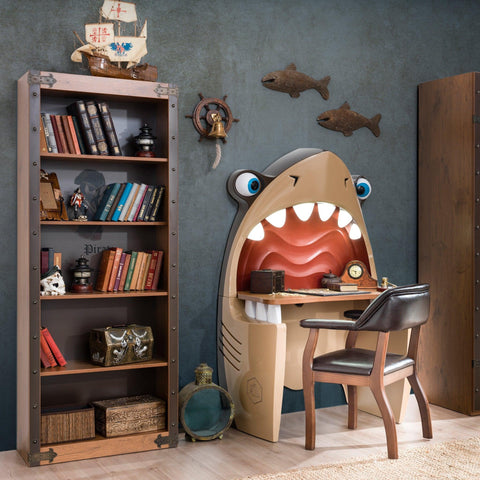 Cilek Pirate Shark Study Desk - Kids Haven Cilek Pirate Shark Study Desk - Kids Haven