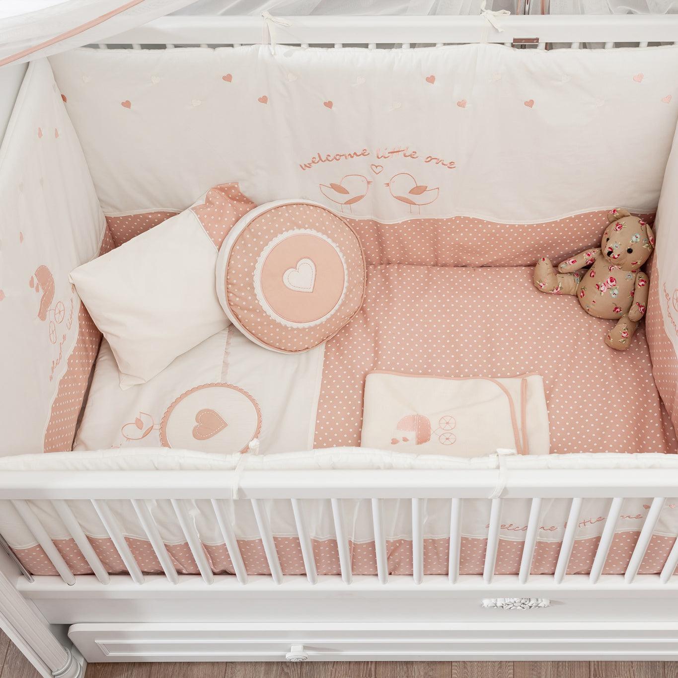 Cilek Romantic Baby Bedding Set (4 sizes) - Kids Haven Cilek Romantic Baby Bedding Set (4 sizes) - Kids Haven