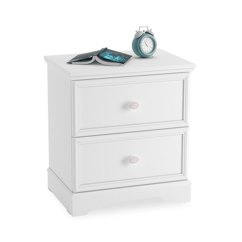 Cilek Rustic White Nightstand - Kids Haven Cilek Rustic White Nightstand - Kids Haven