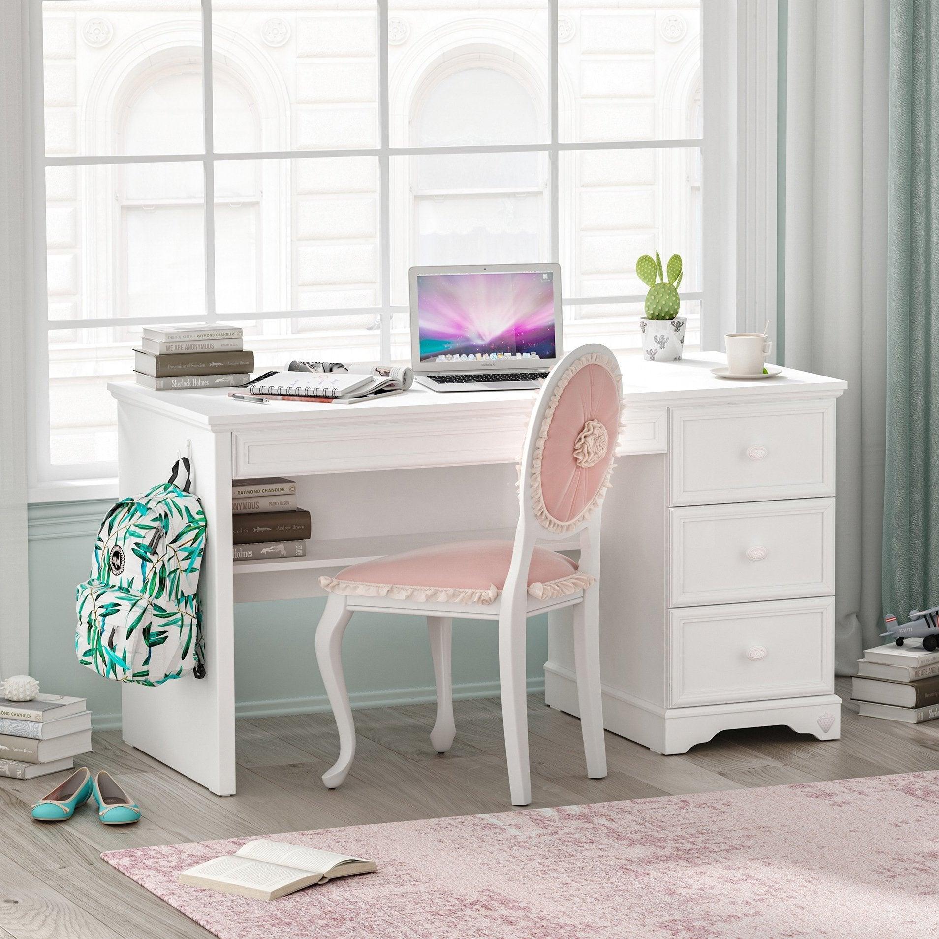 Cilek Rustic White Study Desk Cilek Rustic White Study Desk