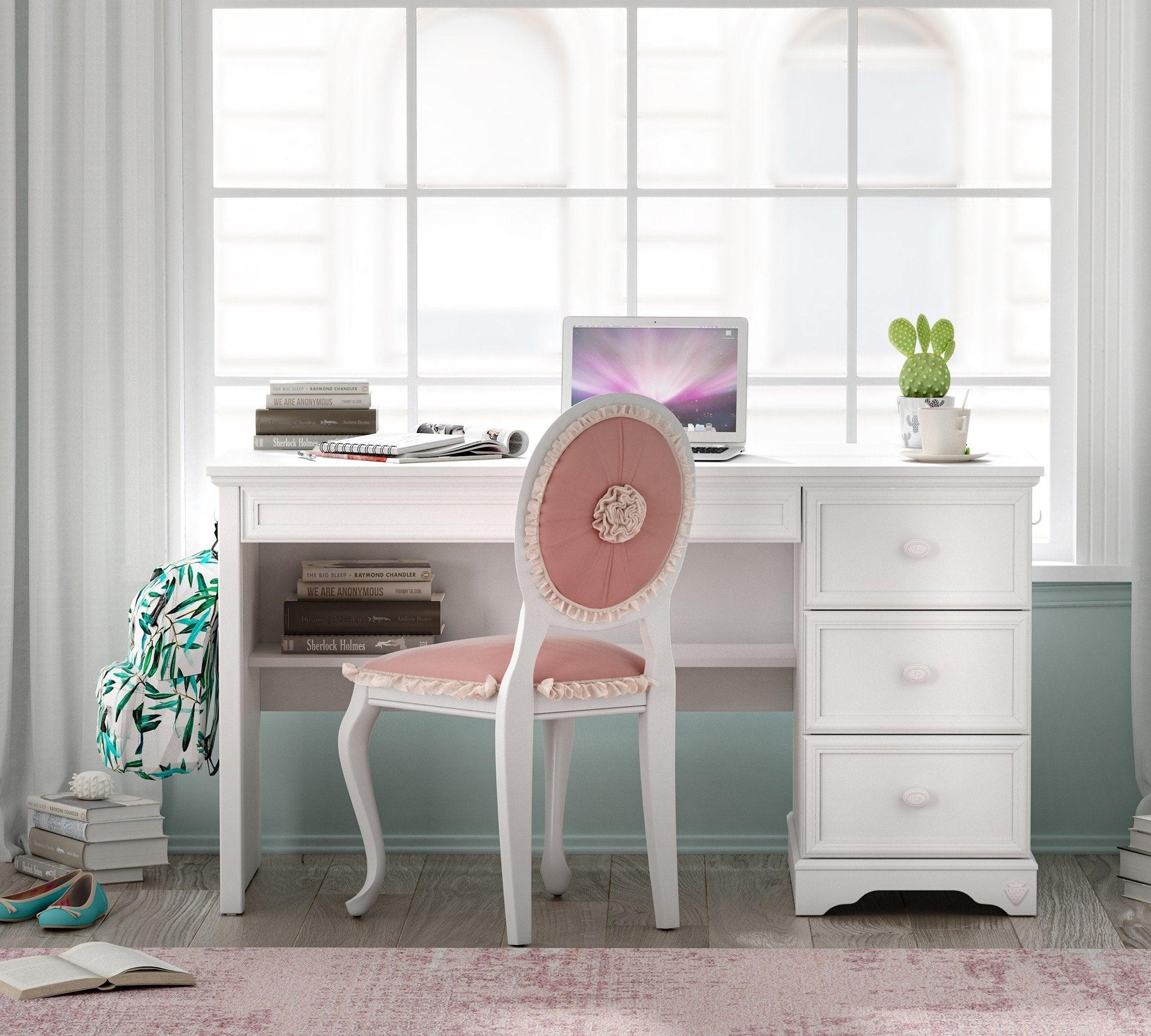 Cilek Rustic White Study Desk - Kids Haven Cilek Rustic White Study Desk - Kids Haven
