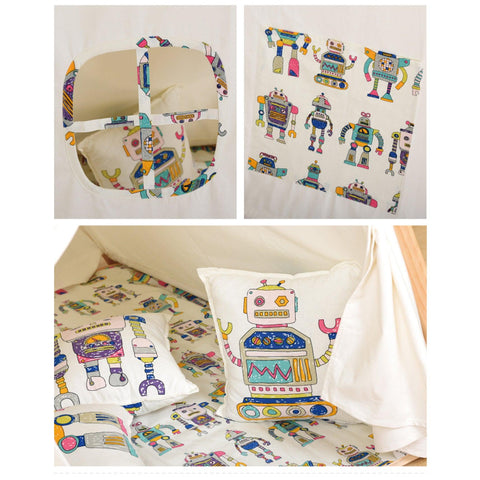 PETIT Robot Teepee with lights (mat sold separately) - Kids Haven