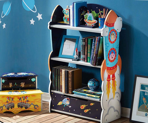 Fantasy Fields Rocket Book Shelf - Kids Haven Fantasy Fields Rocket Book Shelf - Kids Haven