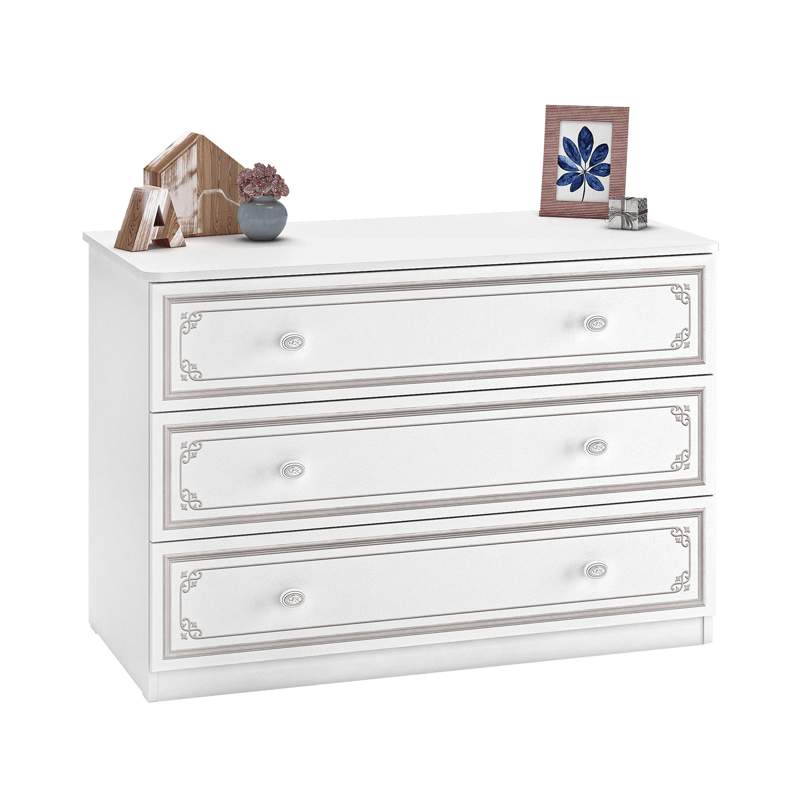 Cilek Selena Grey Large Dresser - Kids Haven