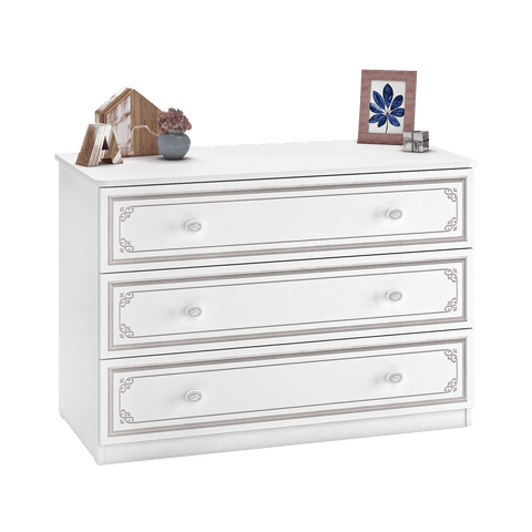 Cilek Selena Grey Large Dresser - Kids Haven Cilek Selena Grey Large Dresser - Kids Haven