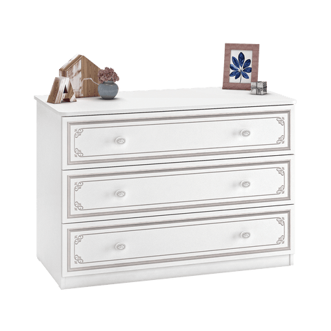 Cilek Selena Grey Large Dresser - Kids Haven