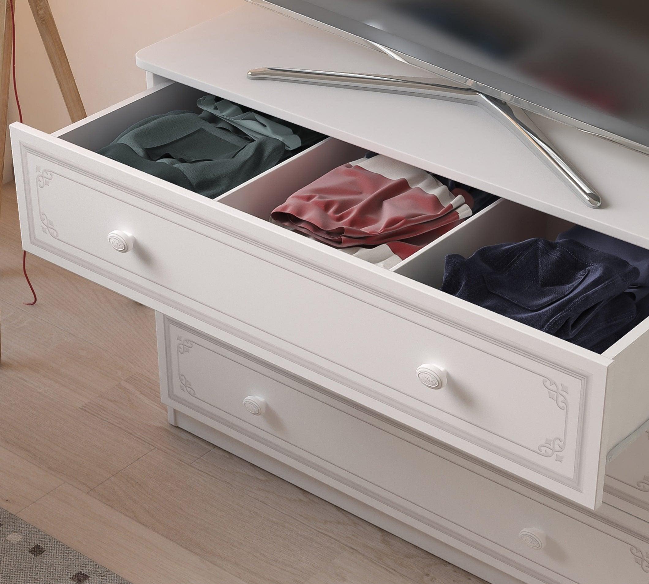 Cilek Selena Grey Large Dresser - Kids Haven Cilek Selena Grey Large Dresser - Kids Haven