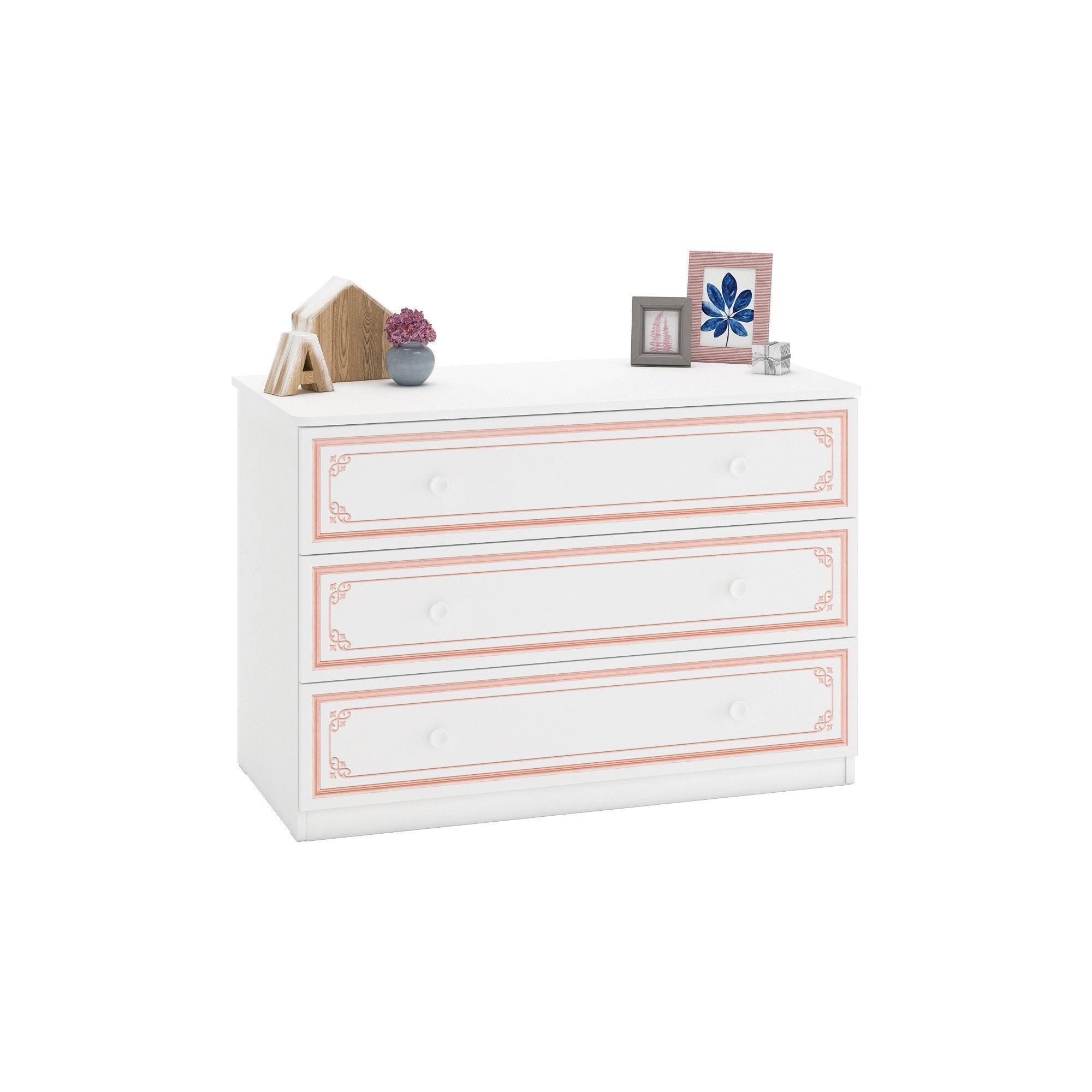 Cilek Selena Pink Large Dresser - Kids Haven Cilek Selena Pink Large Dresser - Kids Haven
