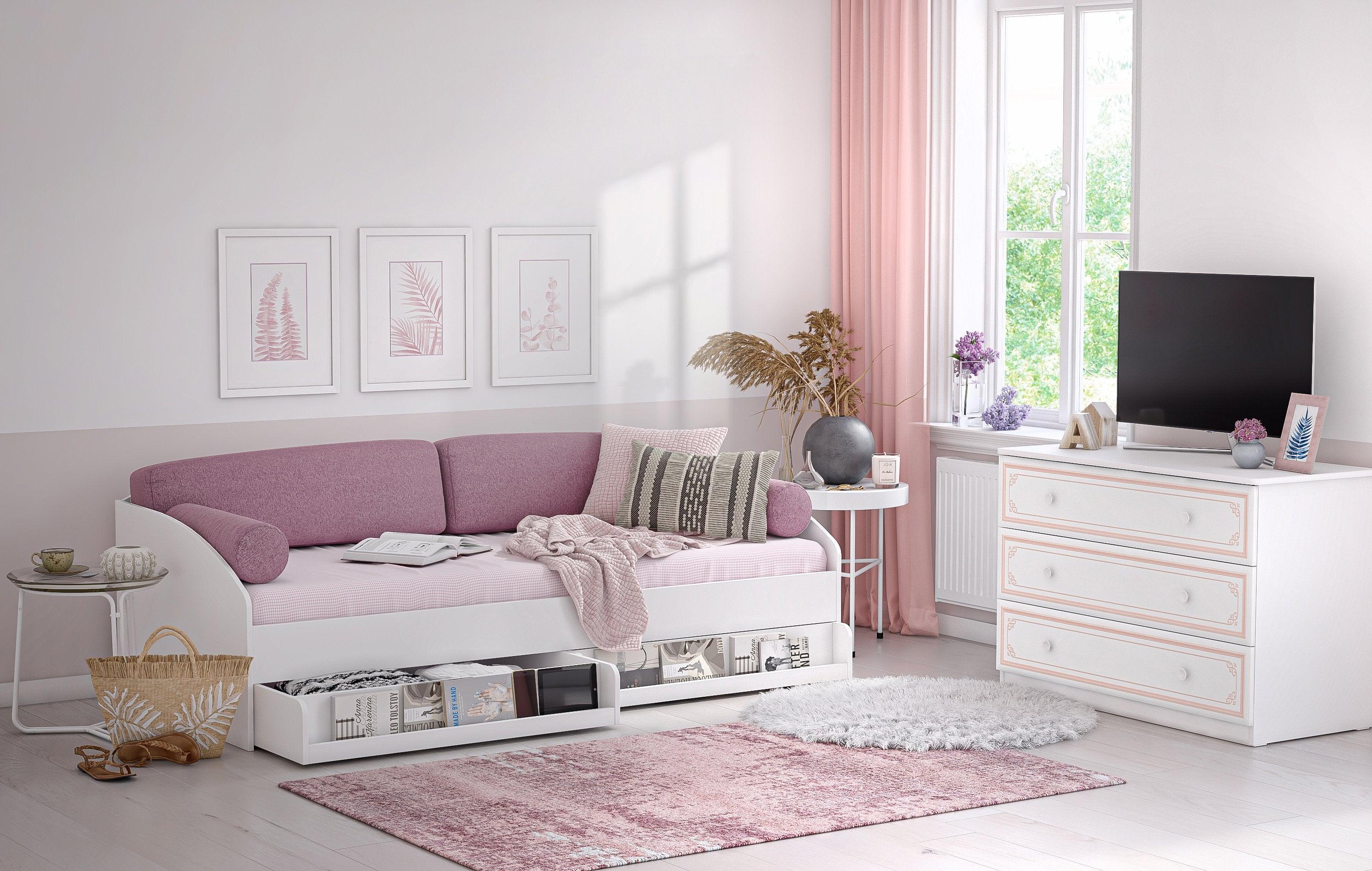 Cilek Selena Pink Large Dresser - Kids Haven Cilek Selena Pink Large Dresser - Kids Haven