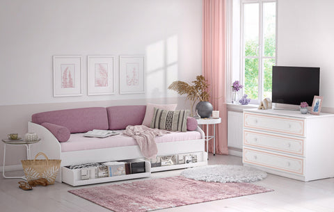 Cilek Selena Pink Large Dresser - Kids Haven Cilek Selena Pink Large Dresser - Kids Haven