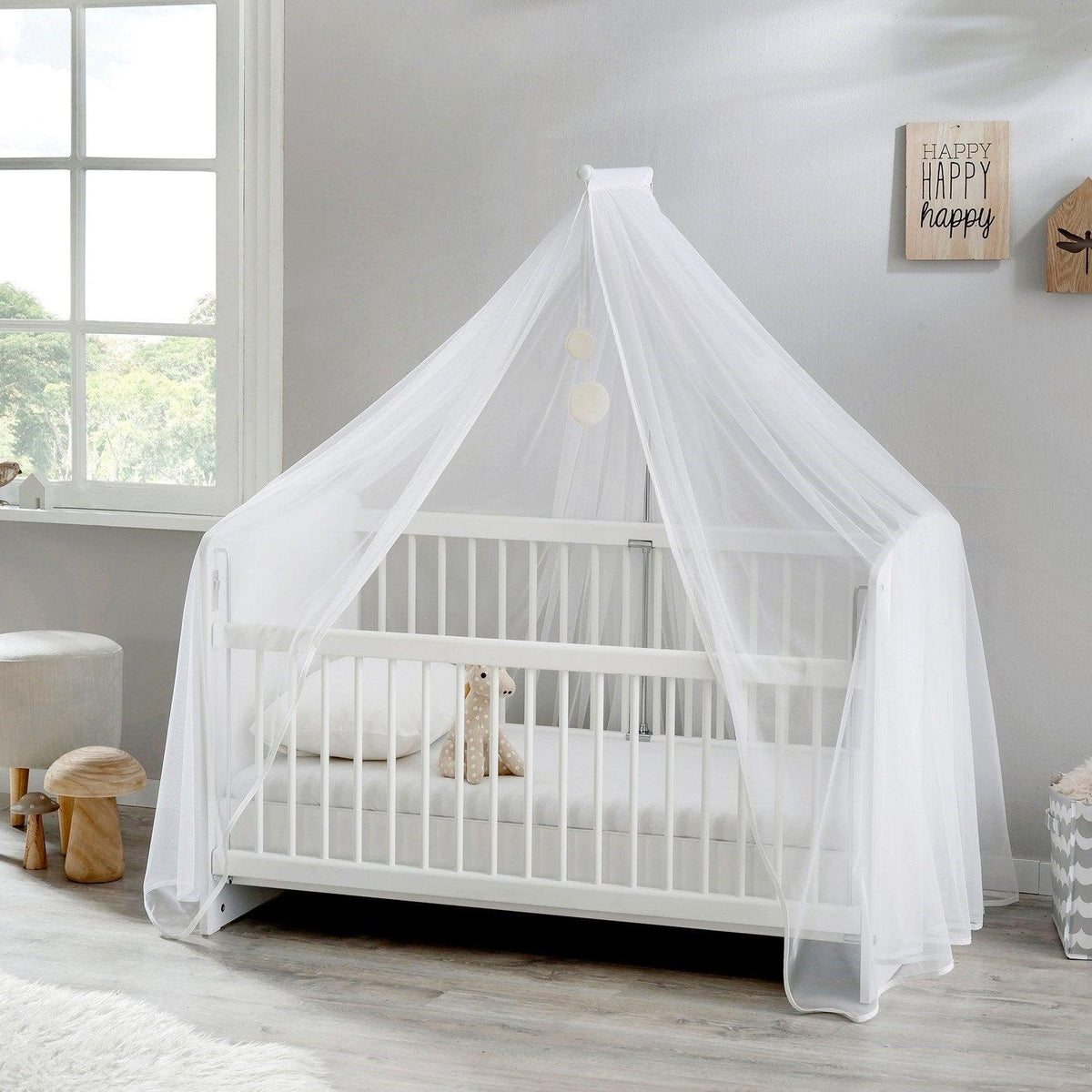 Cilek Simple Baby Cot Canopy (Fits 60X120, 70X130 Cm) - Kids Haven