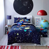 Snuggle Galaxy Explorer Bedsheet Set