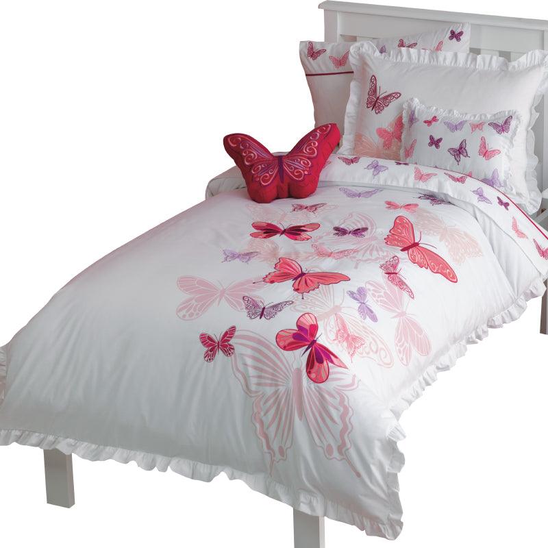 Snuggle Princess Butterfly Bedsheet Set - Kids Haven Snuggle Princess Butterfly Bedsheet Set - Kids Haven