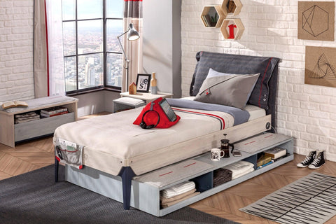 Cilek Trio Bed (100X200 Cm Or 120X200 Cm) - Kids Haven Cilek Trio Bed (100X200 Cm Or 120X200 Cm) - Kids Haven