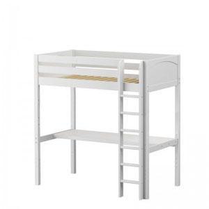 Maxtrix Teenage High Loft w Front Straight Ladder w Table - Kids Haven Maxtrix Teenage High Loft w Front Straight Ladder w Table - Kids Haven