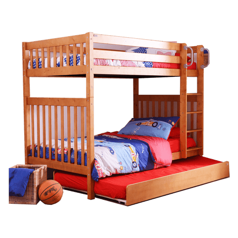 Tomato KidZ Youth Bunk Bed with SS Trundle Tomato KidZ Youth Bunk Bed with SS Trundle