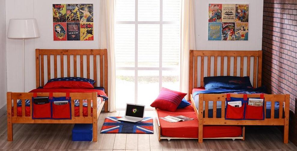 Oslo Basics Youth Bunk Bed (with SS trundle option) - Kids Haven Oslo Basics Youth Bunk Bed (with SS trundle option) - Kids Haven