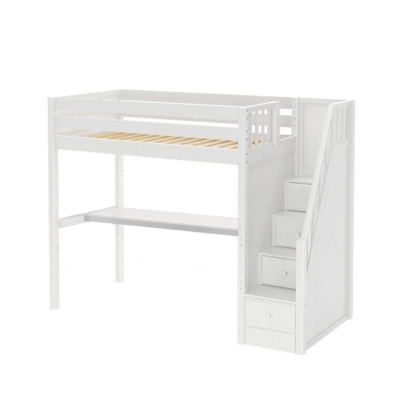 Maxtrix Ultra High Loft w Staircase w Table - Kids Haven Maxtrix Ultra High Loft w Staircase w Table - Kids Haven