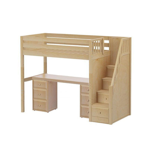 Maxtrix Ultra High Loft w Staircase w Table w 2 Drawers Maxtrix Ultra High Loft w Staircase w Table w 2 Drawers